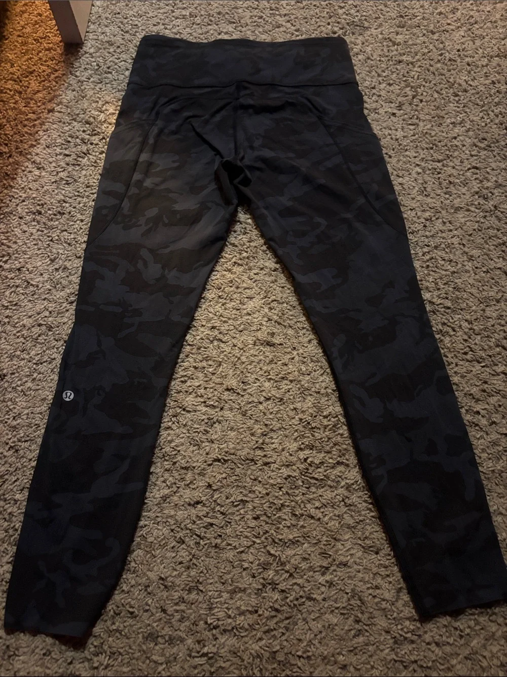 lululemon athletica Black Camo High-Rise Leggings